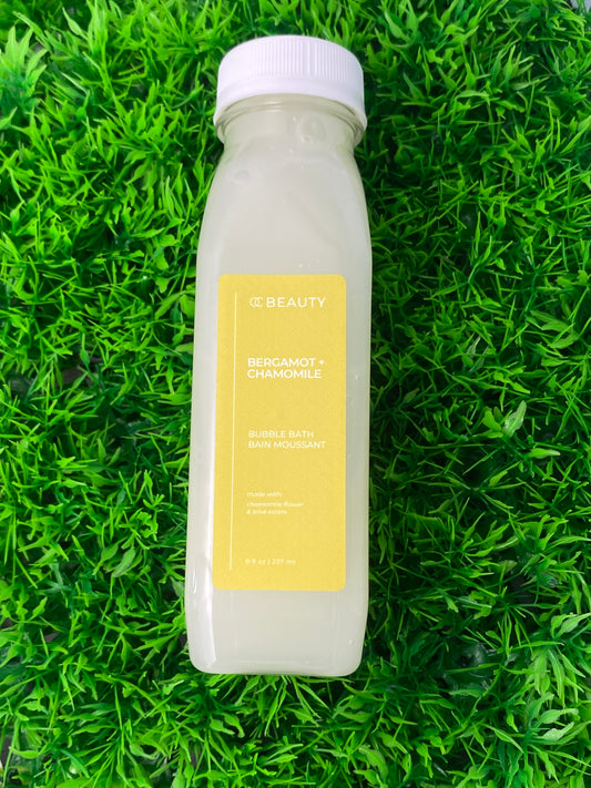 Bain moussant Ă  la bergamote et Ă  la camomille