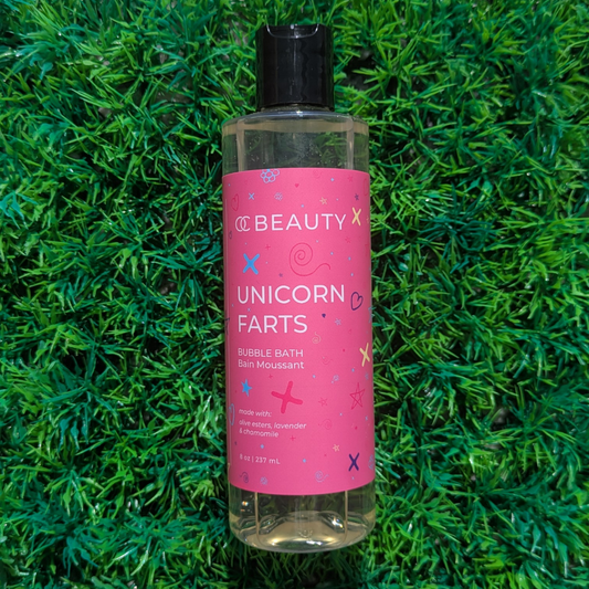 Bain moussant aux pets de licorne