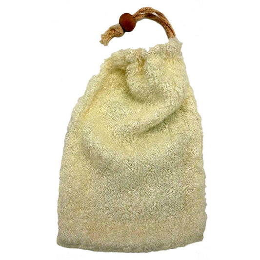 Sac de savon exfoliant en bambou