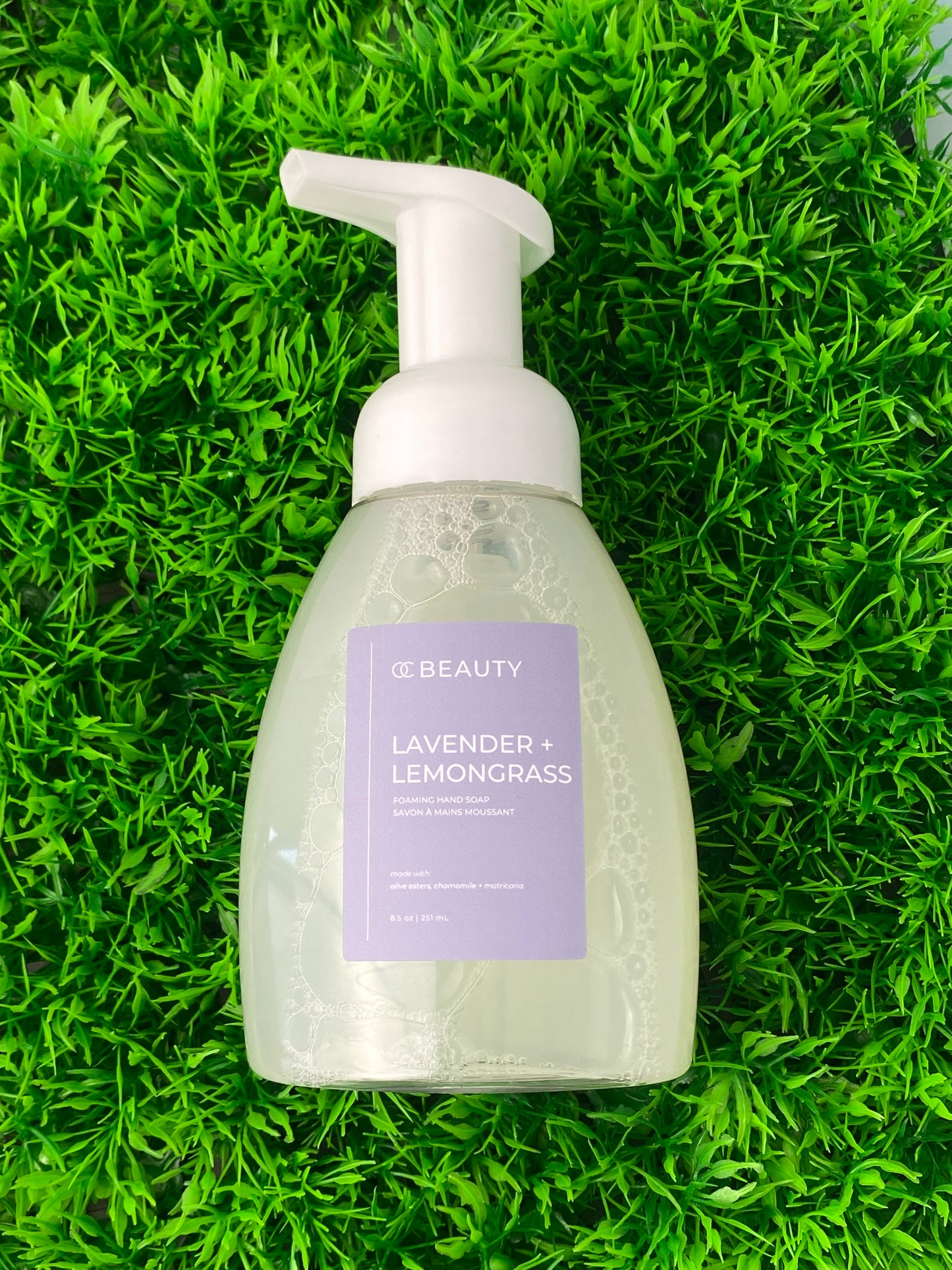 Savon liquide moussant à la lavande et à la citronnelle