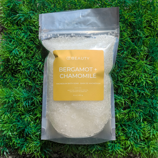 Bain de magnésium à la bergamote et à la camomille