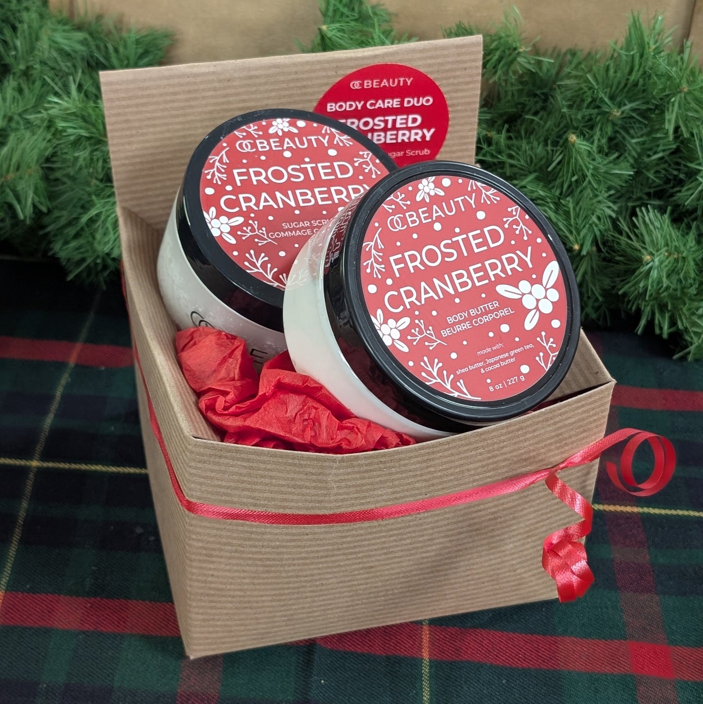 Frosted Cranberry Holiday Body Care Duo
