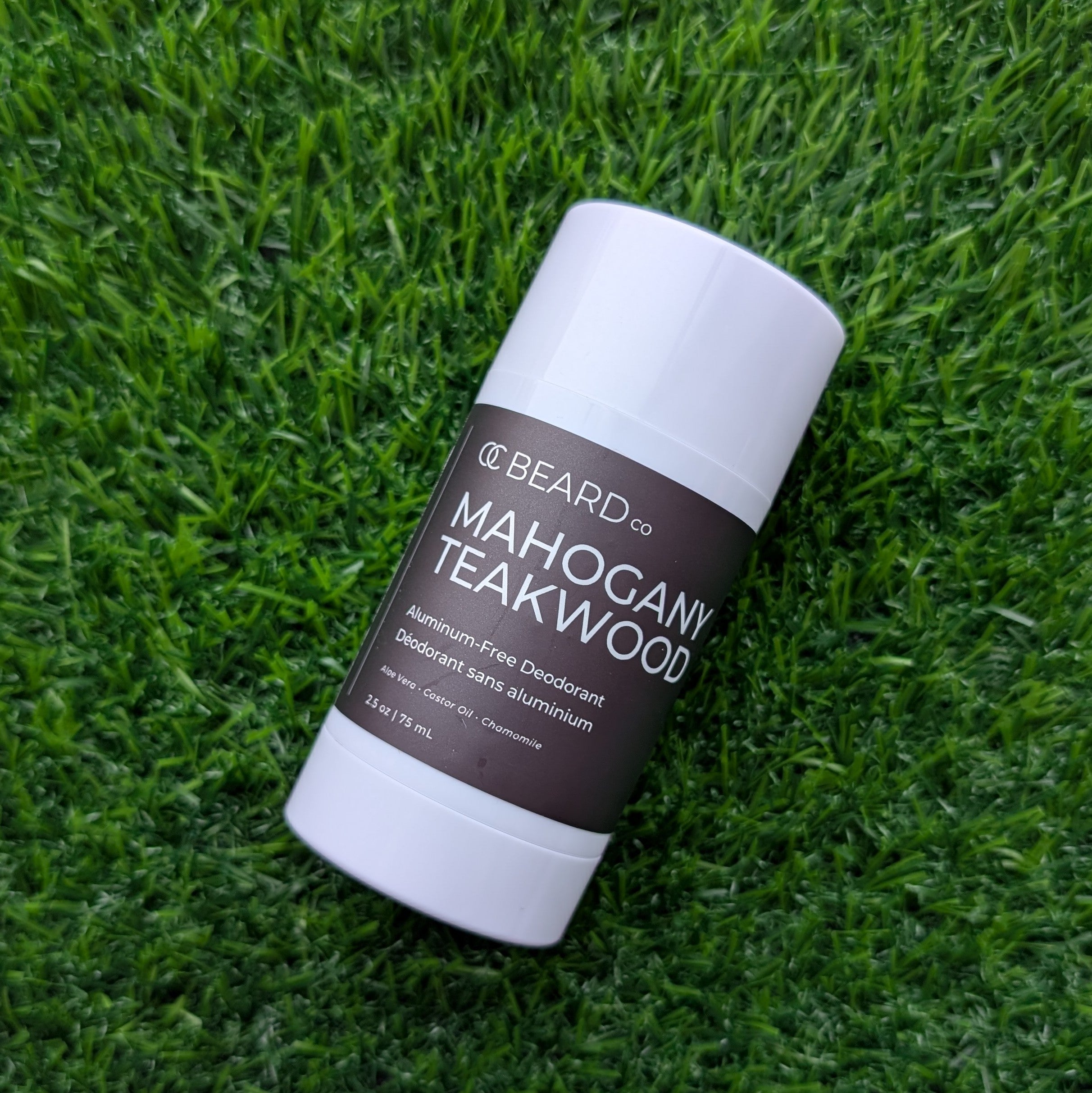 Mahogany Teakwood Natural Deodorant | Aluminum-Free Odor Control