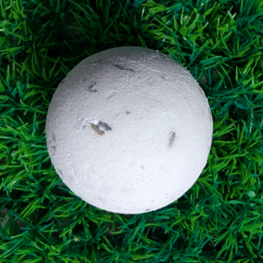 Bombe de bain Ă  la lavande et Ă  la citronnelle