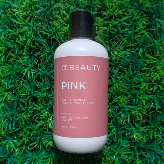 Poudre de saupoudrage rose