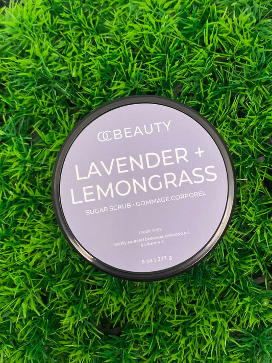 Lavender + Lemongrass Sugar Scrub