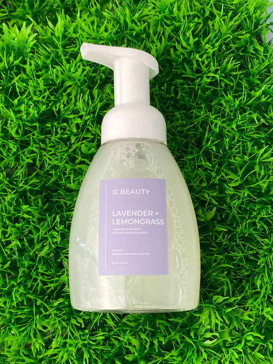 Lavender + Lemongrass Foaming Liquid Soap