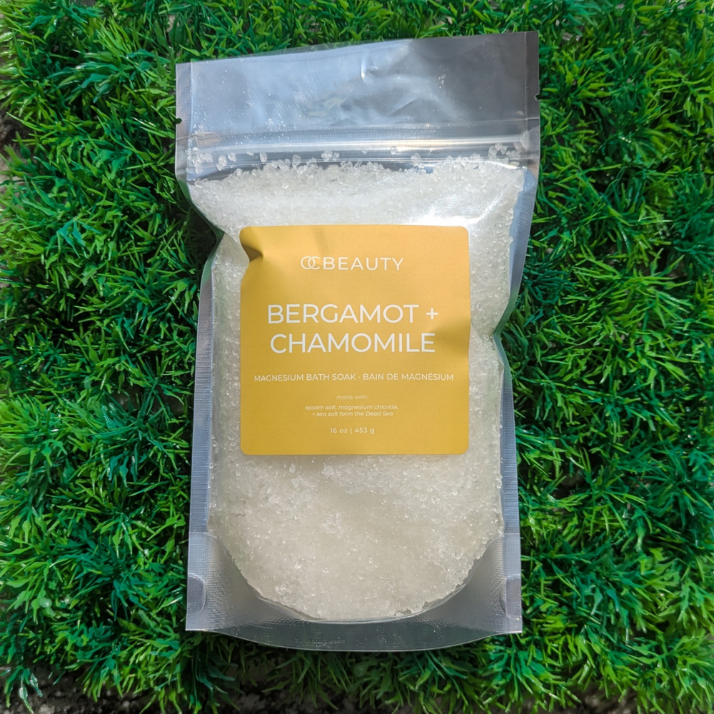 Bergamot + Chamomile Magnesium Bath Soak
