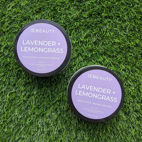 Lavender + Lemongrass Body Care Duo