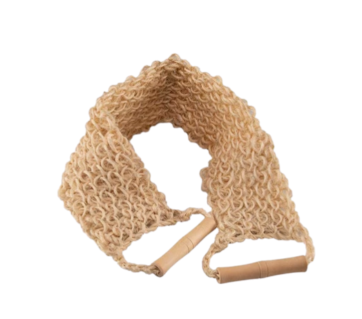 Bamboo & Sisal Back Wash Strap