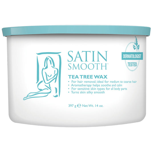 SATIN SMOOTH™ Tea Tree Cream Wax with Eucalyptus
